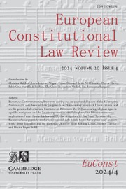 European Constitutional Law Review